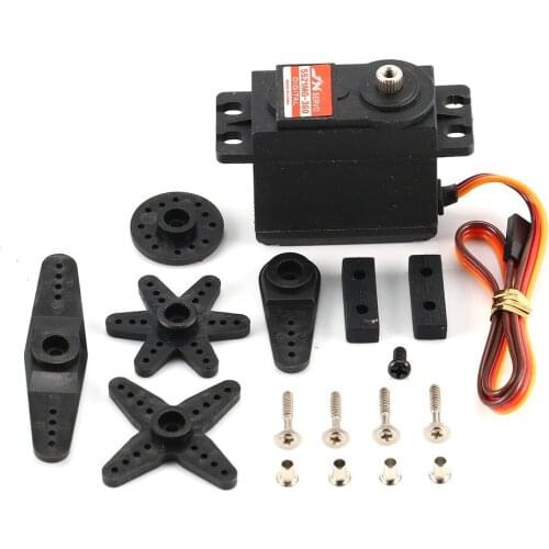 JX PDI-5521MG-360 360°20.32kg Steering Digital Metal Gear Core Servo with High Torque for 1/10 1/8 RC Car Boat Model DIY