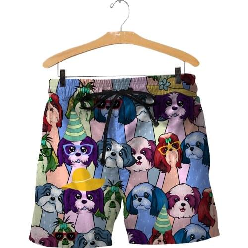 JUMEAST 3D Printed Men Shorts Hawaii Beach Shorts Hip Hop Trip & Home Shorts for Men Summer Male Trunks Beachwear