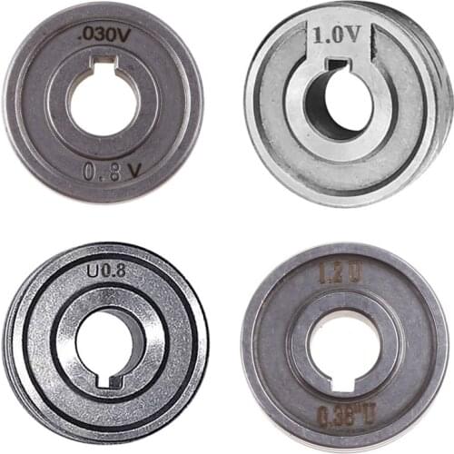 Welding Feeder Roll V U nurl Groove 0.6mm 0.8mm 1.0mm for Flux Cord Wire Mig DropShipping
