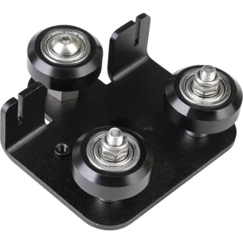 High Quality Original CREALITY 3D Facotry Supply CREALITY 3D Printer Parts Extruder back Support Plate with pulley For CR-10