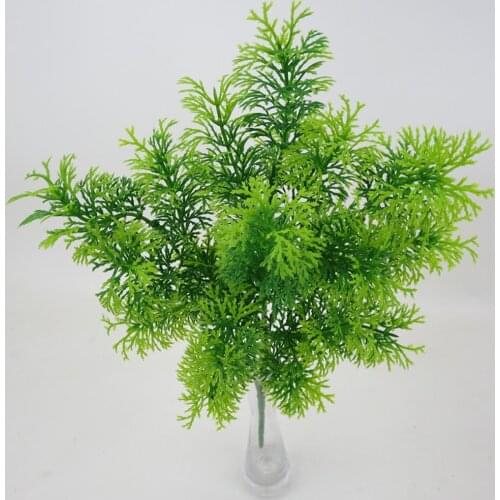 1 Bunch Artificial Tree Cedar Home Office Garden Conifer Tree Decoration 30cm
