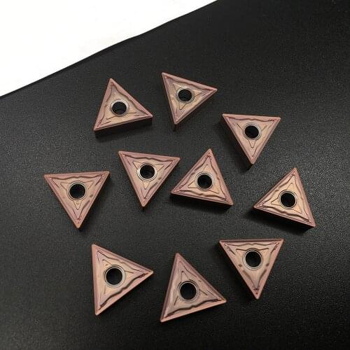100% Original 10PCS TNMG160404 HS PC9030 Carbide Inserts CNC Lathe Tool High Quality Turning Tool For Stainless Steel