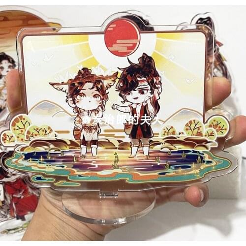 16cm Anime Tian Guan Ci Fu Hua Cheng Xie Lian Cosplay Acrylic Stand Figure Model Display Plate Cosplay ToysStudent Xmas Gifts