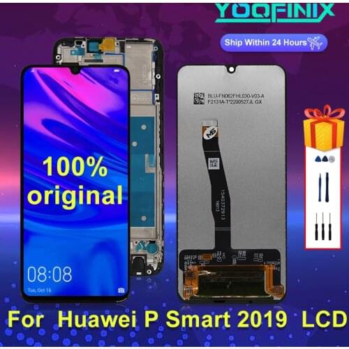 6.21" For Huawei P Smart 2019 Display LCD Touch Screen Digitizer For P Smart 2019 LCD POT-LX1 L21 LX3 Display Replacement Parts