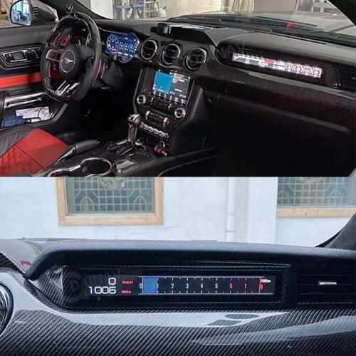 Android LCD Screen Car Radio Multimedia Display Host For Ford Mustang 2015 2016 -2021 Co-pilot Racing Car Instrument Dashboard