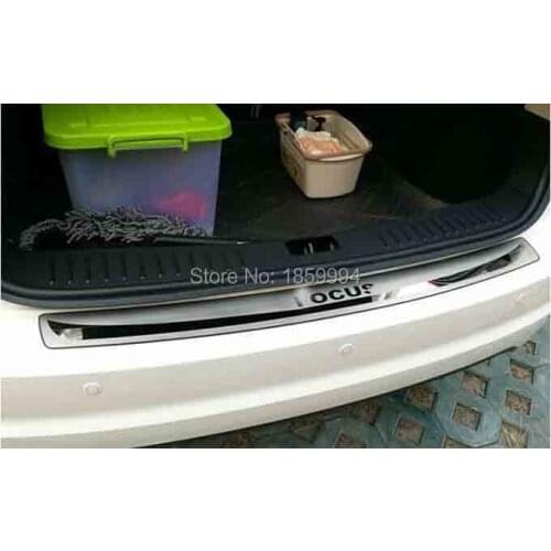 Car boot rearguards trunk rear tail box bumper Pedal plate panel for 2009-2015 FORD Focus mk2 sedan