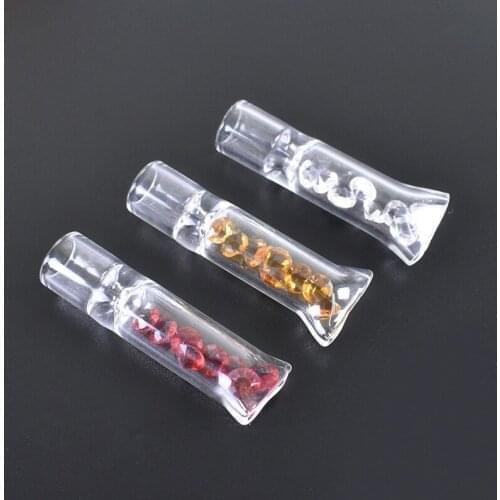 Diamond Flat Glass Smoking Filter Tips