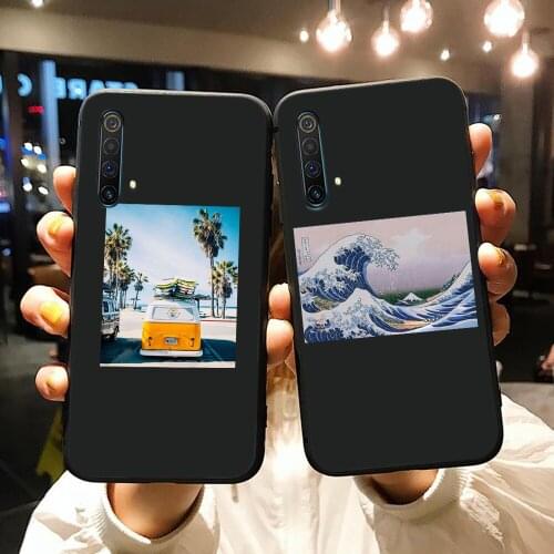 For Oppo Realme XT Case Realme X2 3 5 5i 6 6S 7 X7 X50 Pro C3 Fashion Soft Silicon Phone Case on Realme C2 C11 C12 C15 C17 Cover