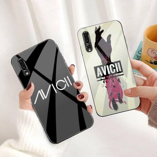 Avicii DJ Tim Bergling black Phone Case Hull Tempered Glass For Huawei P30 P20 P10 lite honor 7A 8X 9 10 mate 20 Pro