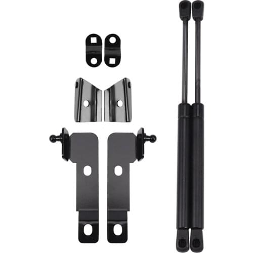 Car Front Bonnet Hood Cover Support Kit Gas Struts Lift Support for Nissan Frontier Navara D40 2004-2018 for Pathfinder (R51)