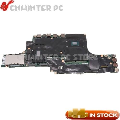 NOKOTION For Lenovo Thinkpad P51 Laptop Motherboard 01AV364 01AV363 01AV373 01AV374 NM-B401 SR32N i7-7820HQ Quadro M2200M 4G