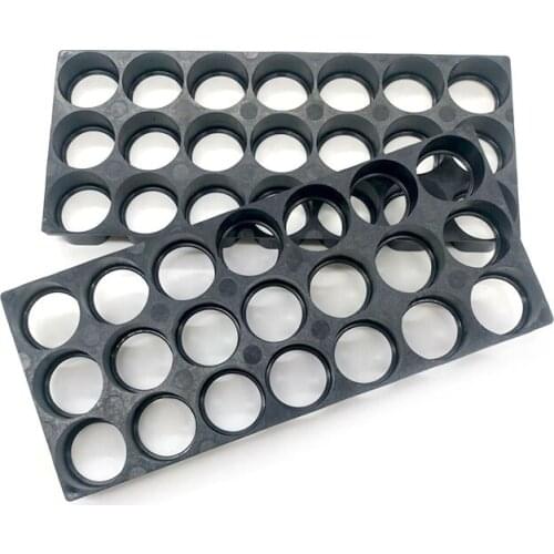 MasterFire 20pcs/lot 3*7 Cell 18650 Batteries Spacer Radiating Shell Plastic Heat Holder Battery Bracket Brackets