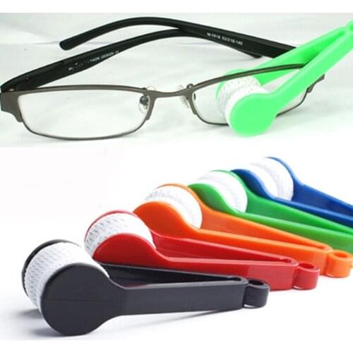 5PCS Practical Microfibre Glasses Cleaner Portable Microfibre Spectacles Sunglasses Clean Wipe Tools Candy Color