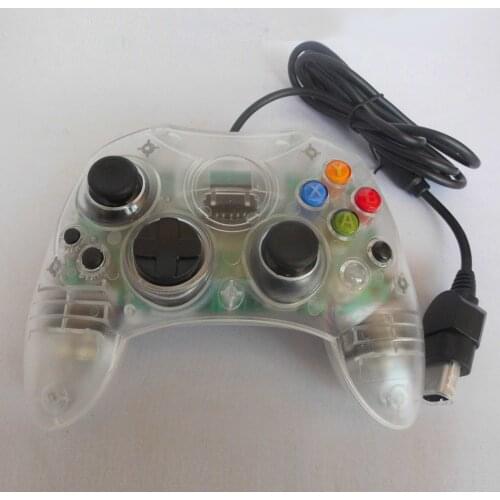 Transparent wired Gamepad Joystick Game Controller for Xbox