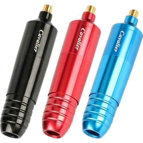 Newest Professional Tattoo Rotary Pen High Quality Speed 10000 Rpm Cavalier Steel Beads Permanent Makeup for Cartridge Needle