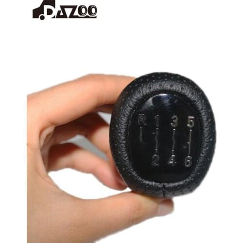 5/6 Speed Gear Shift Knob Leather With Holes For BMW Series 1 3 E34 E36 E38 E39 E46 E53 E60 E61 E63 E90 E92 E93 Accessories