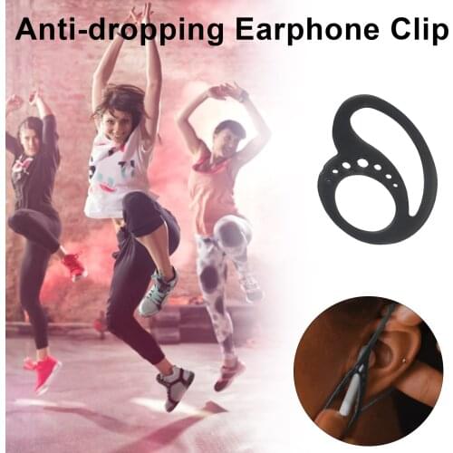 Universal Bluetooth Earphone Ear Hook Silicone Anti-dropping Earphone Clip Buckle Non-slip Ear Cap Clip Ear Hook For Airpods