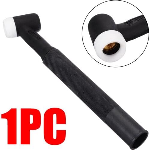 1Pcs Tig Welding Torch 150A WP-17F TIG Welding Torch Head Body Flexible Air-Cooled With Handle Durable Welding Parts