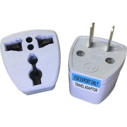 Universal Japan CN US Plug Adapter International AU UK EU To US American Travel Electrical Plug Converter Power Adapter Socket