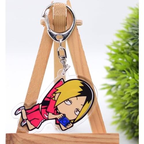 WL0942 Haikyuu!! Keychain Acrylic Cartoon Keyring Accessories