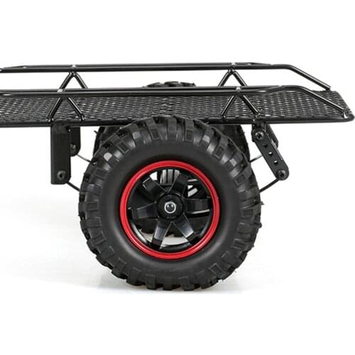 1pc RC Trailer Car For 1/10 Tamiya Axial SCX10 D90 HPI DIY