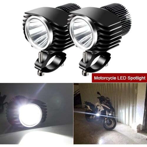 2pcs 36W 5600LM 12v-72v white Motorbike Driving Spotlights Headlamp Headlight for XHP70 chip LED Lamp Beads Motorcycle Lights