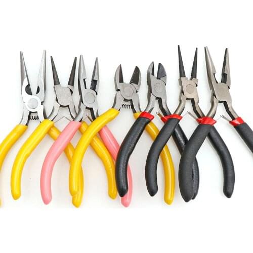 3PCS Jewelry Making Tools Jewelry Pliers Tool & Equipment for Handcraft Beadwork Repair Beading Making Needlework Cutting Jo