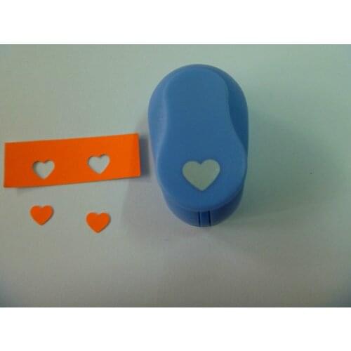 Free shipping 3/8 inch (about 0.8cm)heart punch scrapbook punches craft punch eva punches cortador de papel de scrapbook