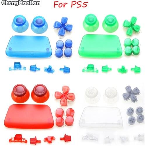 ChengHaoRan-Spare sheath for Playstation 5 ps5 command, shell cover with color buttons, L1, R1, L2, R2