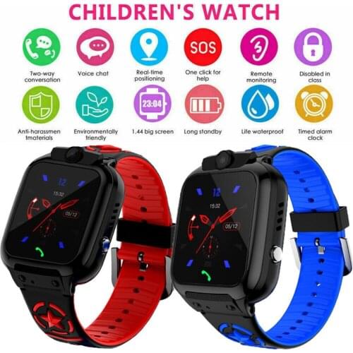 Kids Anti-lost Smart Watch GPS Tracker SOS Call GSM SIM Children Gifts For Android IOS Phone