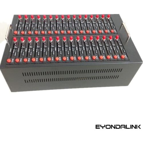 Bulk sms sending 32 port gsm modem MTK support IMEI change by at command