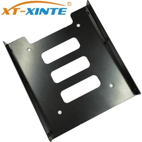 Hard Disk Case Adapter Mounting 2.5" To 3.5" SSD HDD Metal Hard Drive Holder For PC Laptop Protect Hard Disk Bracket