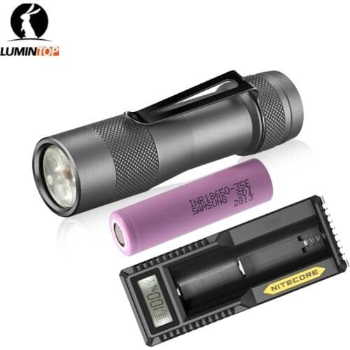 LUMINTOP FW3A EDC Powerful Flashlight 3 x Cree XP-L Hi /SST20 LEDs max 2800 lumen beam distance 280 meters tail switch EDC torch