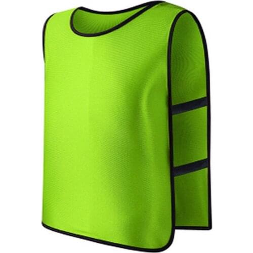 Children Kid Team Sports Football Soccer Training Pinnies Jerseys Train Bib Vest H58D