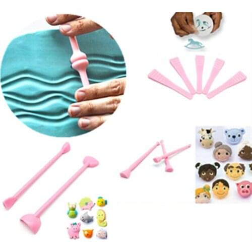 Eye Face Colletion Cookie Cutter Plastic Biscuit Cut Mold Baking Fruit Cut Cake Mold Embossing Printing Die