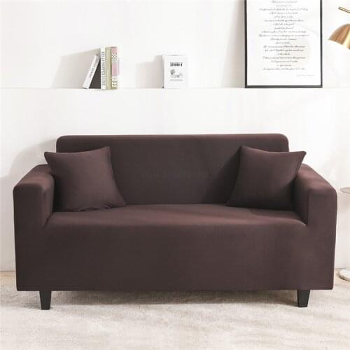 Solid Color Sofa Cover Four Seasons Universal Single Double Triple Four People Living Room Sofa Sofa Cover Sofa Cover