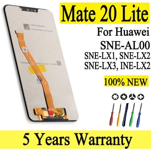 Wholesale Price SNE-AL00 SNE-LX1/LX2/LX3 INE-LX2 Lcd For Huawei Mate 20 Lite Display touch Screen Good Quality Display