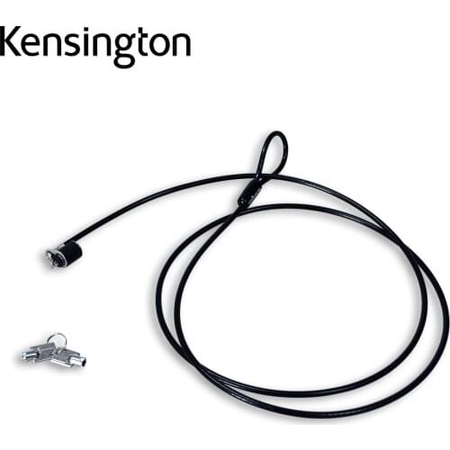 Kensington Original Keyed Laptop Lock with 1.5m Steel Cable Anti Theft for Monitor and Projector K64636