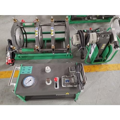 Butt fusion welding machine for High-density polyethylene (HDPE) pipelines for piping water and sewage SWT-V250/90H