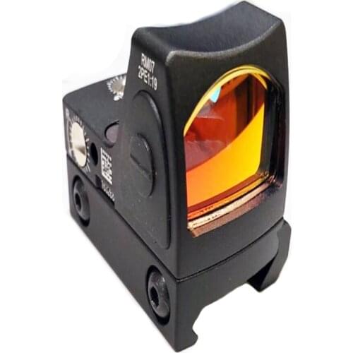 Tactical Trijic RMR Red Dot Sight Scope Collimator Reflex Sight Scope Fit 20mm Weaver Rail For Airsoft Hunting Holographic Sight