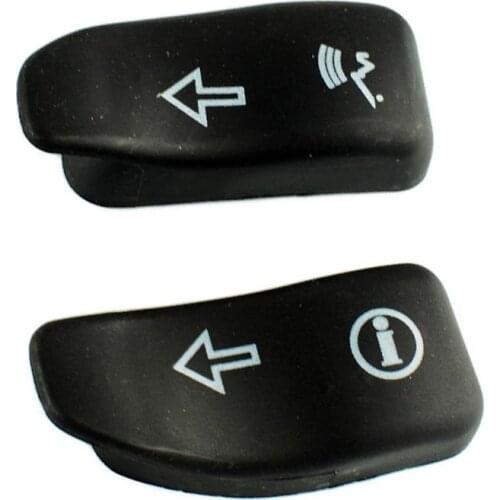 2pcs Extended Cover Motorcycle Turn Signal Extension Caps Switch Button Fits For Harley FLHTCUTG Touring Electra Glide 2016-2019