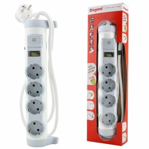 Legrand Multi-Outlet Extension for Comfort/Safety with 1.5 m Cord