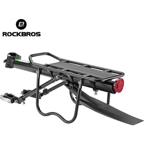 ROCKBROS Universal Bike Rear Cargo Rack Quick Release Bicycle Luggage Carrier Manned Rear Tailstock MTB Road Bike Shelf