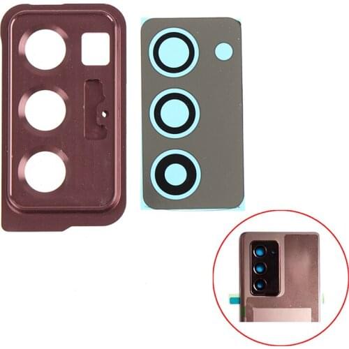 1Pcs Rear Camera Frame Cover Ring Glass Lens For Samsung Fold 2 5G F916 Camera lens