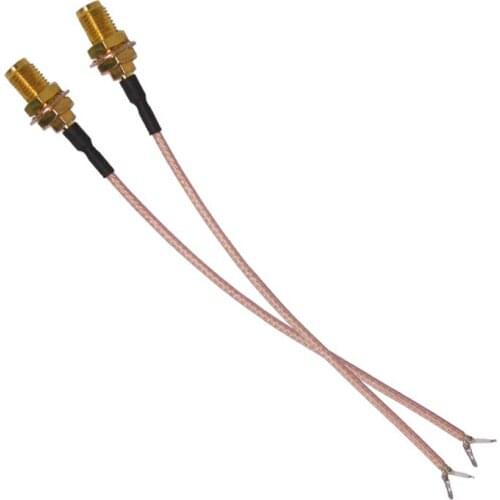 10 pcs/lot High Quality Pigtail Female SMA Cable antenna cable with 10 CM RG316 Cable SMA Extension Coaxial Cord Free Shipping