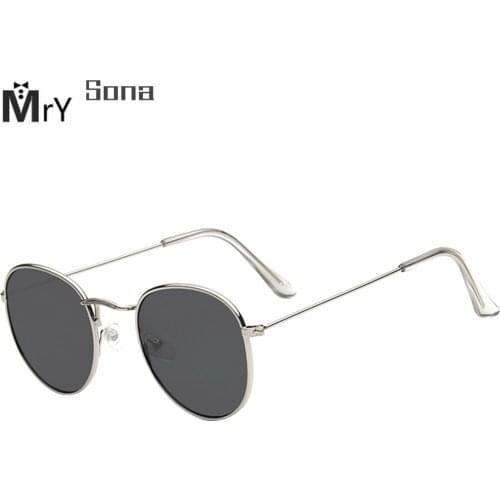 2018 100% Polarizd Sunglasses Women/Men Brand Designer Round Glasses Lady Mirror Sun Glasses Drive Oculos De Sol Gafas