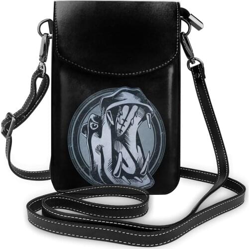 Hippo Shoulder Bag Woman Gifts Women Bags Reusable Leather Shopping Purse