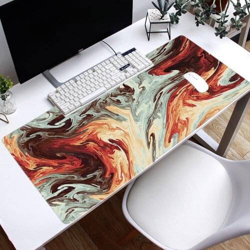 Large Size Abstract Pattern Mouse Pad For Extended Non Slip Mouse Pad Gaming Mouse Pad Office Decoration Home Mouse Pad