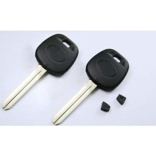 Car Key shell Case For Toyota Transponder key Blank ( soft plastic material) Fob Key Cover 10PCS/lot