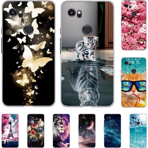 Soft TPU Case For Google Pixel 2 XL Back Silicone Phone Cover For Google Pixel 2 XL Print Cases For Google Pixel 2XL Shells Bags